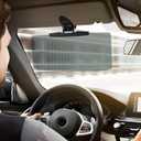 Sun Visor Extender for Car Windshield, Adjustable Polarized Visor Extender Attachment Sunshade Plate Extension Protect from Glare and Harmful Light Accessories for Most Vehicles