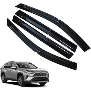 Window Visors Rain Guards for Toyota RAV4 2019 2020 2021 2022 2023 2024 2025 Accessories, Wind Deflectors Vent Shades for Toyota RAV4