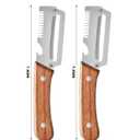 2 x Vegetable Peeler with Wooden Handle and Bottle Opener,2026 Upgrade Multifunctional Stainless Steel Peeler,Vegetable Peeler for Kitchen,Suitable for Vegetables or Fruits that Need to Be Peeled(2PCS)