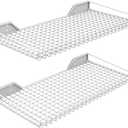 wallmaster Wall Mounted Storage Shelf for Garage, 2 Pack Metal Shelf Rack
Heavy-Duty Wall Organizer Shelves Suitable for Shop, Shed, Garage 23.5inch x 12inch (White)
Amazon's Choice
100+ bought in past month
Color: White

Black
$44.99 with 10 percent