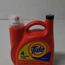 Tide Laundry Detergent Liquid, Original Scent, HE Compatible, 100 Loads, 132 fl oz, Tide Laundry Detergent, Liquid Laundry Detergent (Packaging May Vary) (132 Fl Oz (Pack of 1))