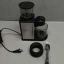 Wancle Conical Burr Coffee Grinder Electric - 200W Compact Automatic Coffee Bean Grinder with 25 Setting Adjustable, Low Noise Espresso Coffee Grinder,One-Touch Operation with Self-Cleaning Blower