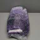 OLANLY Bathroom Rugs Mat 24x16, Extra Soft Absorbent Microfiber Bath Rugs, Rubber Backing, Quick Dry, Machine Washable Bath Mats for Bathroom Floor, Tub and Shower, Home Decor Accessories, Violet