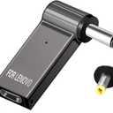 USB C to Laptop Charger Converter, Type C to DC for Lenovo 20V 3.25A 65W with 4.0mm/1.7mm Plug, 100W PD, Charging Connector for (4.0 x 1.7mm for Dell or Lenovo), 2 Pack