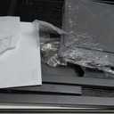 DUMOS L Shaped Desk Computer Gaming Corner Table 50 Inch Home Office Writing Student Work PC Workstation with Side Storage Bag CPU Stand for Bedroom Small Spaces