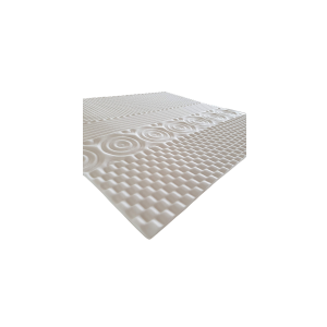 2-inch Zoned Memory Foam Mattress Topper by LUCID Comfort Collection - Lavender
 71× 48,5 × 1 inch