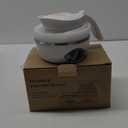 Collapsible Electric Travel Kettle, Portable Foldable Kettle for Boiling Water, Small Electric Kettles, Food-grade BPA Free Silicone, Suitable for 110V & 220V Dual Voltage, 850W (Pure White)