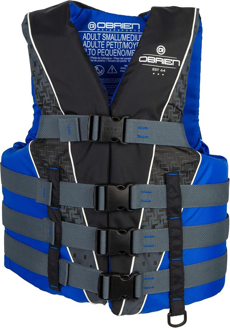 O'Brien 4 Belt Sport Life Jacket, X-Large