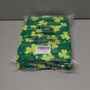 2 x AEUEFUEA 3 Pack Green Shamrock Cotton Towels Set, 25" L x 16" W Hand Towels for Kitchen and Bathroom, Soft Absorbent Holiday Home Dcor