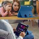 VIKESI Case for iPad Pro 11 Inch 4th / 3rd / 2nd / 1st Generation 2022/2021/2020/2018,Multiple Angles Stand Cover,Soft Back,Pencil Holder,and Auto Sleep/Wake,Navy Blue