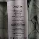 CozyLux Sage Green Queen Comforter Set, 3 Pieces Solid Breathable Quilted Bedding Sets, Luxury Fluffy Soft Bed Set with Down Alternative Comforter for All Season (1 Comforter & 2 Pillowcases)