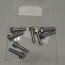Mellewell 5/16-18 x 1-1/4" Flanged Hex Head Bolts Flange Hexagon Screws, Stainless Steel A2, DIN 6921,