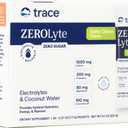 Trace Minerals ZeroLyte Salty Citrus Flavor - Sugar Free Electrolyte Drink Mix - Supports Hydration, Energy, Stamina - Ancient Sea Salt, Full Spectrum Minerals, Coconut Water - 30 Packets