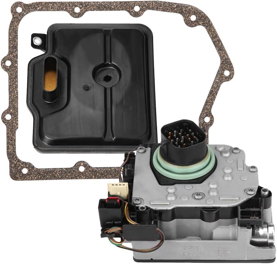 62TE Solenoid Control Pack with Seal Compatible with Dod ge Chry sler 68376696AA REMAN 2007-UP MOP AR (black)