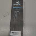 Hula Home Continuous Spray Bottle for Hair (10.1oz/300ml) Empty Ultra Fine Plastic Water Mist Sprayer For Hairstyling, Cleaning, Salons, Plants, Essential Oil Scents & More - white