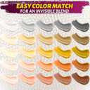 COCONIX White Leather & Vinyl Repair Kit for Furniture, Auto Seats & Marine