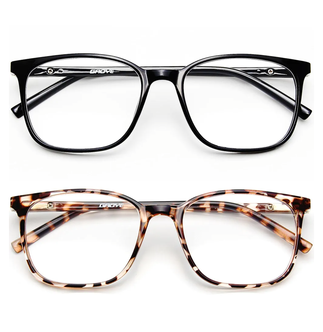 Ultralight Blue Light Glasses for Women - up to 99% Protection Computer Glasses for All Day Comfort - Anti UV Glare & Eyestrain