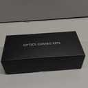 CVLIFE EagleFeather Multiple Reticle Red/Green Dot and Magnifier Combo, 40mm Large Lens Red/Green Dot with 3X Magnifier, Absolute Co-Witness, Open Reflex Optics Sight with Flip-to-Side