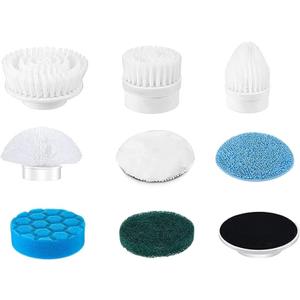 Replacement Heads Set 8 pcs for Electric Spin Scrubber