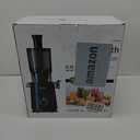 Juicer Machines, ECOSELF Cold Press Juicer with 4.35" Large Feed Chute Fit Whole Fruits & Vegetables, Juicer Machine Self Feeding Effortless for Batch Juicing, High Juice Yield, Easy to Clean