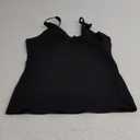 LODAY Compression Tank Tops for Women Tummy Control Shapewear Seamless Body Shaper Workout V-Neck Camisole Cami Tops, Black, L
