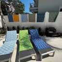 Towels, Quick Dry, Sand Resistant, Light Weight and Compact (Surfboards Pink and Navy, 78 x 35 Towel)