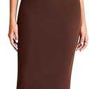 KUTUMAI Vintage Lace Corset Floral Maxi Long Dress Bodycon Ruched Tie Formal Wedding Guest Dresses for Women Elegant, Brown, XL