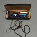 DOOViC Computer Reading Glasses Blue Light Blocking Anti Eyestrain Fashion Cat Eye Spring Hinge Readers for Women 2.75 Strength