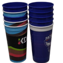 Lightweight Plastic Cups Mix (Pack Of 10)