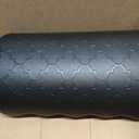 Arenarug Upgrade Scalloped Kitchen Mats for Floor 2PCS, Black Kitchen Rugs, 24"x39"+24"x59"