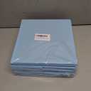 homyfort 11x11 Inch Storage Cube Bins, Fabric Cube Storage Organizer Baskets Box with Handles for Organizing Clothes, Toys, in Pantry, Closet Shelf, Nursery, Kids Room (Blue)