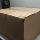 Amazon Basics Cat Litter Box with Lid, No-Mess, Standard, unisex, Charcoal, 26 in x 23 in x 20 in