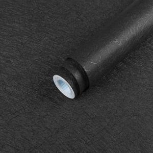 Dark Grey Peel and Stick Self Adhesive Wallpaper - Removable Waterproof Bathroom Countertop Contact Paper 15.7" X 393.7" - Kitchen Vinyl Wrap for Cabinet Countertops - Wall Cover Counter Top Paper
