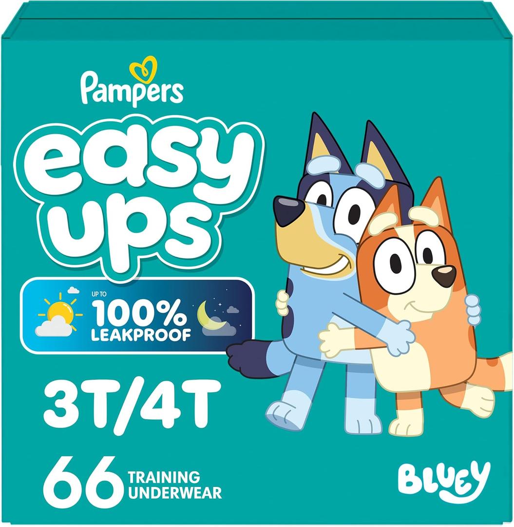 Pampers Pampers Easy Ups Training Underwear Boys Size 5 3T-4T 66 Count, 66 Count