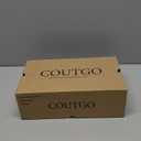 Coutgo Womens Slingback Stiletto High Heels Closed Pointed Toe Pumps D’Orsay Sexy Office Dress Shoes, White, Size 10