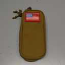 ATRIPACK Tactical Pencil Case for Boy,Large Capacity Pencil Pouch,Marker Organizer Case Pen Box, Tool Bag Desk Organizer for School College Office Organizers for Kids Men Women Adult Teens(Brown)