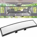 Car Interior Wide View Rearview Mirror for Ford Transit Van, Panoramic Convex Interior Clip HD Anti Glare on Wide Angle Mirror