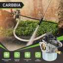 594287 799154 120P02 0001 Carburetor Replacement for 595390 120P02 0001 591597 593380 120P02 0001 121S02-0011-F1 110P02 0003 F1 for Craftsman for Troy Bilt 190cc Pressure Washer