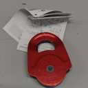 PETZL - Rescue, High-Strength Pulley with Swinging Side Plates (Red)