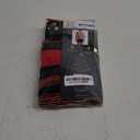Papi Men's Stylish Brazilian Solid and Print Trunks (3-Pack of Men's Underwear) (Black/Red, S)