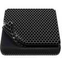 Gel Seat Cushion, Cooling Thick Big Breathable Honeycomb Design Absorbs Pressure Points Seat Cushion with Non-Slip Cover for Office Chair Home Cars Wheelchair