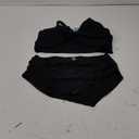 High Waisted Two Piece Swimsuit-Womens Bikini Set Tummy Control Bathing Suit Modest Full Coverage Bikini 2025 (XX-Large, Black)
