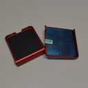 for Samsung Galaxy Z Flip 7 Case with Privacy Screen Protector & Hinge Protection, Slim Non-Slip Hard Full Body Shockproof Cover Wireless Charging Case for Galaxy Z Flip 7 (Burgundy Red)