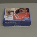 Neck Magnifier Hands Free with Light, 10X 5.2 Large Magnifying Glass with 36 LED Light, Flexible Gooseneck for Close Work Reading Sewing Senior (White)