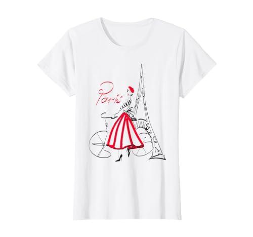 Paris Woman Woman Paris T-Shirt (White,Small)