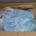 Blue Round Toilet Seat Natural Wood Toilet Seat with Zinc Alloy Hinges, Easy to Install also Easy to Clean, Scratch Resistant Toilet Seat by Angol Shiold (Round, Blue)