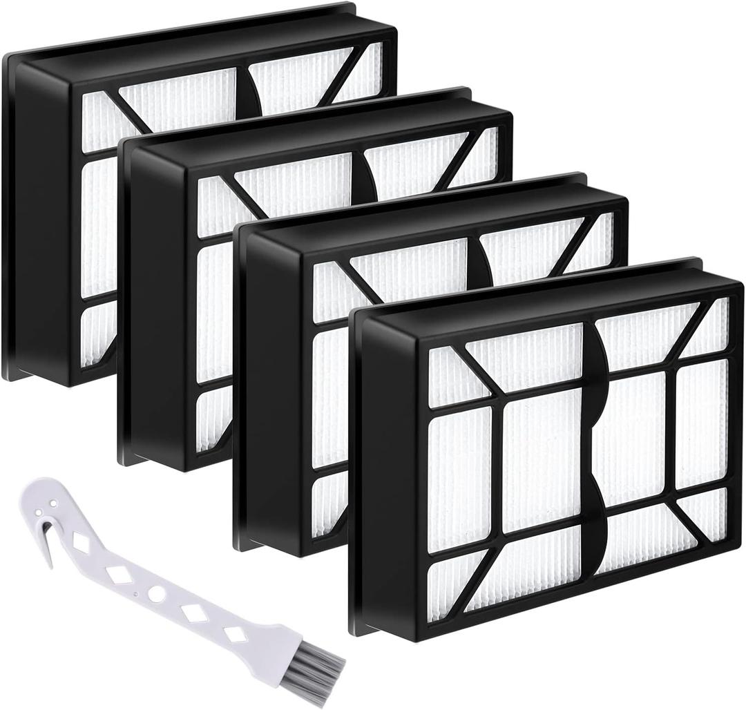 Anewise 53296 EF-9 40195 HEPA Media Filter for Kenmore 40195, 21814, 81714, 22614, 31140, 31150, BU1017, BU1018 Upright and Canister Vacuum, 4Pack