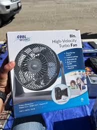 X 8In Turbo Fan With Tilt
