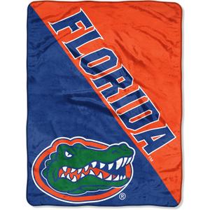 NORTHWEST NCAA Unisex-Adult Micro Raschel Throw Blanket (46" x 60", Halftone)