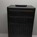 Arous 5 1 Professional Makeup Train Case Aluminum Cosmetic Case Rolling Makeup Case Extra Large Trolley